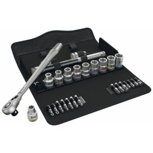 Wera Metric 1/2” Drive Ratchet Set (28-Piece Set)
