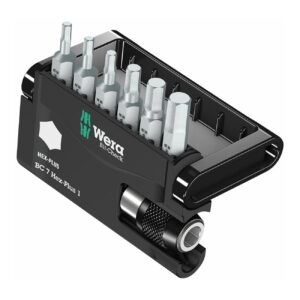 Wera Bit-Check Hex-Plus Bit Set (7 Piece Set)