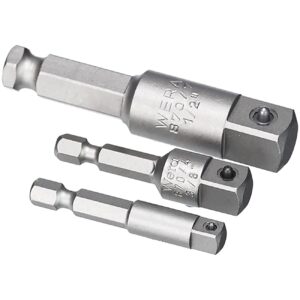 Wera Set 1/4" Drive Adapter Set (3 Piece)