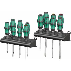 Wera Screwdriver Set with Racks (14-Piece Set)