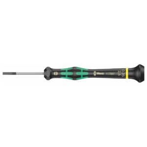 Wera Micro Electronics Precision Slotted Screwdriver - 2.5mm Head