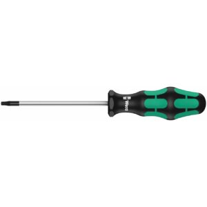 Wera Screwdriver: Tamper-Proof Torx BO TX #15 x 80mm (with Bore Hole)