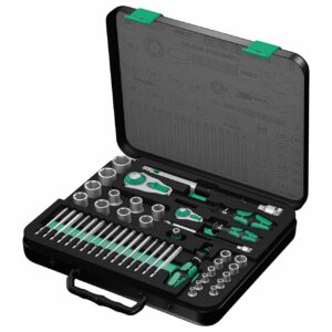 Wera Metric 1/4″ & 1/2" Drive Speed Ratchet Socket/Bit Set (43-Piece Set)