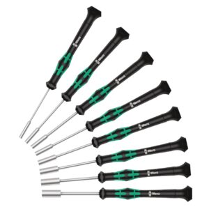 Wera Micro Electronics Precision SAE Nutdriver Set (8 Piece)