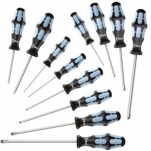 Wera Stainless Steel Screwdriver Set (12 Piece Set)