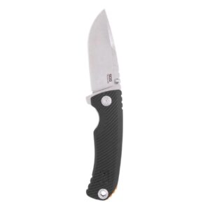 SOG Tellus ATK 3.5" Folding Pocket Knife (Black + Blaze Orange)