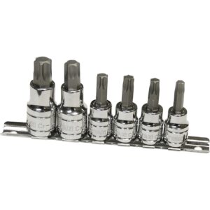 Titan Torx Bit Socket Set (6 Piece Set)