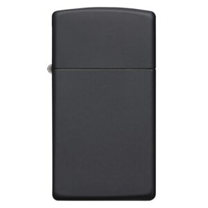 Zippo Windproof Lighter Slim Black Matte