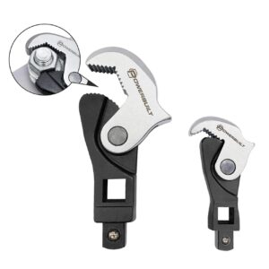 Powerbuilt Spring Crowfoot Wrench Set (2 Piece Set)