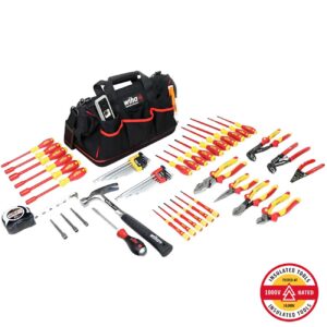 Wiha Insulated Master Electrician’s Tools Set (59 Piece Set)