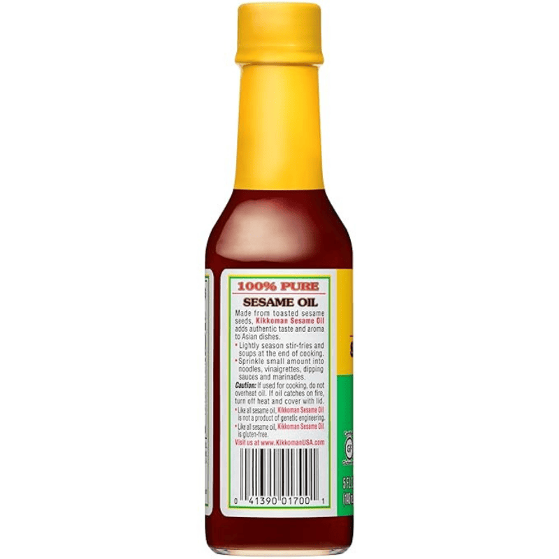 Kikkoman 100% Pure Sesame Oil, 5 Fl Oz - Image 3