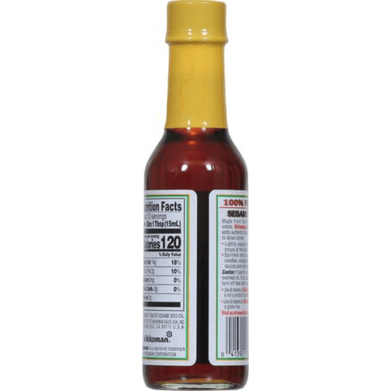 Kikkoman 100% Pure Sesame Oil, 5 Fl Oz - Image 2