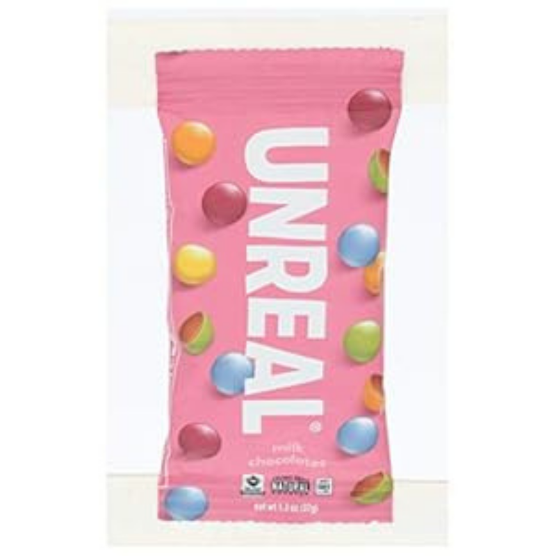 Unreal, Milk Chocolate Gems, 1.3 Oz