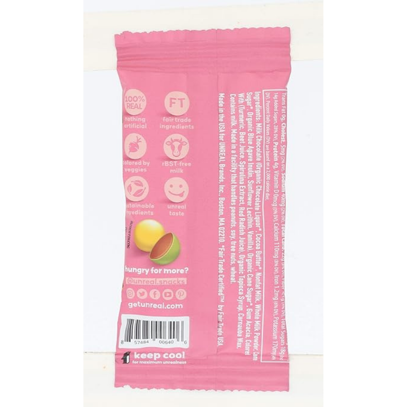 Unreal, Milk Chocolate Gems, 1.3 Oz - Image 2
