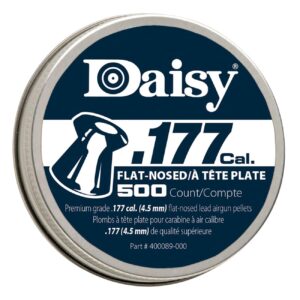 Daisy ( 987597-406) .177cal PrecisionMax Premium Flat-Nose Lead Pellets (500 count)