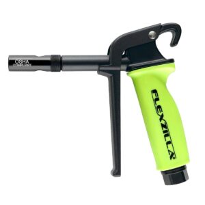 Flexzilla X3™ Blow Gun with Xtreme-Flo Safety Nozzle ZillaGreen