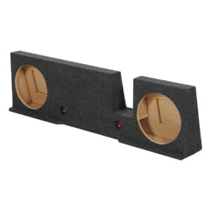 QPower Ford F-150 Super Crew '04-'08 Dual 12" Sealed Empty Woofer Enclosure