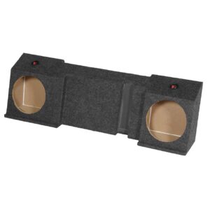 QPower Chevy Avalanche/Cadillac Escalade EXT All Years '02 - '13 Dual 10" Empty Woofer Enclosure