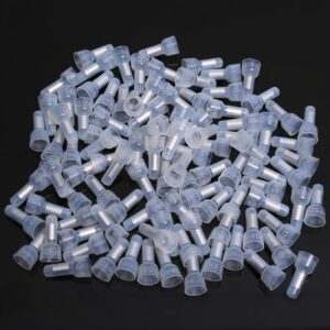 XScorpion Crimp Caps 18/22ga. - Clear (100 pack)