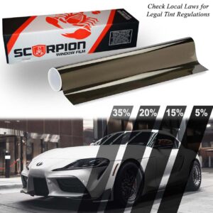 Scorpion Window Tint Carbon Plus Series 2-Ply 35% 40″ x 100′ Roll