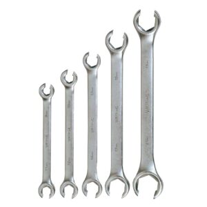 Williams Metric Double Head Flare Nut Wrenches 9 to 21mm (5-Piece)