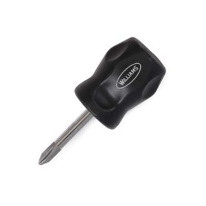 Williams Endurogrip Stubby Screwdriver: Phillips PH #2 x 1-1/2"