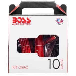 Boss Complete 10 Gauge Amplifier Installation kit