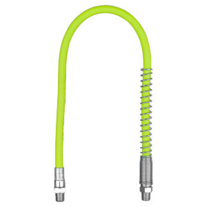 Flexzilla Grease Hose with Spring Guard 1/8" x 18" with 1/8" MNPT Ends