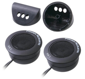 POWER ACOUSTIK 1" TWEETERS (Sold in pairs) NIOBIUM 200WATTS