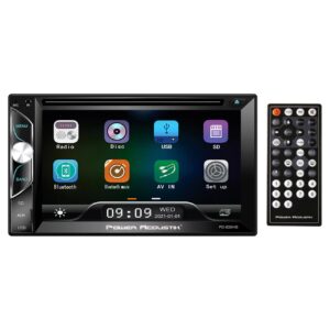 Power Acoustik 6.2" Double Din DVD Receiver Bluetooth & USB