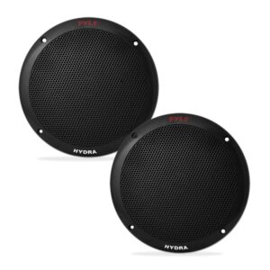 Pyle Marine 6.5” 2-Way Speakers (Black)
