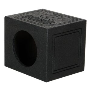 Qpower Single 10" Sealed Woofer Enclosure withh Bed Liner Spray