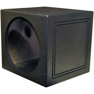 Qpower Single 15" Sealed Woofer Enclosure withh Bed Liner Spray