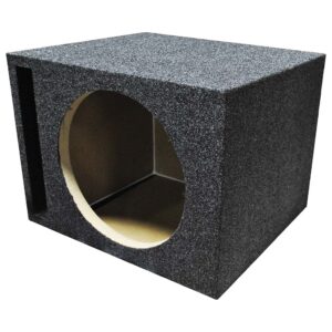 QPower Single 15″ Slot Ported Vented Heavy Duty High SPL Empty Woofer Enclosure