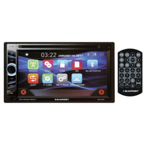Blaupunkt D.Din 6.2" Touchscreen AM/FM/CD/DVD/BT/USB