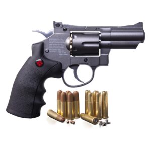 Crosman “Snub Nose Revolver” All Metal .177cal CO2 Powered BB/Pellet Revolver