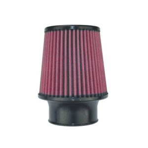 Injen 8-Layer Oiled Cotton Gauze Air Filter (Black/Red)