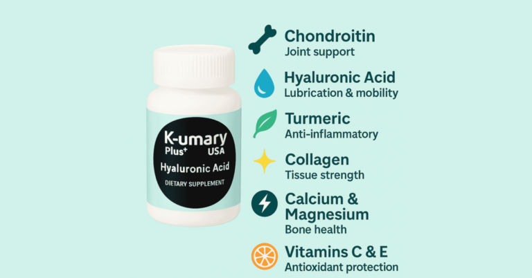 K-umary FDA approved joint health supplement ingredients
